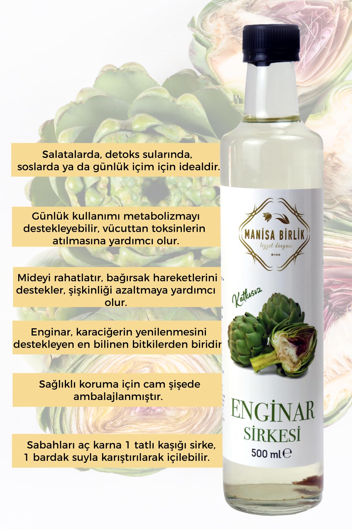 Manisa Birlik Enginar Sirkesi