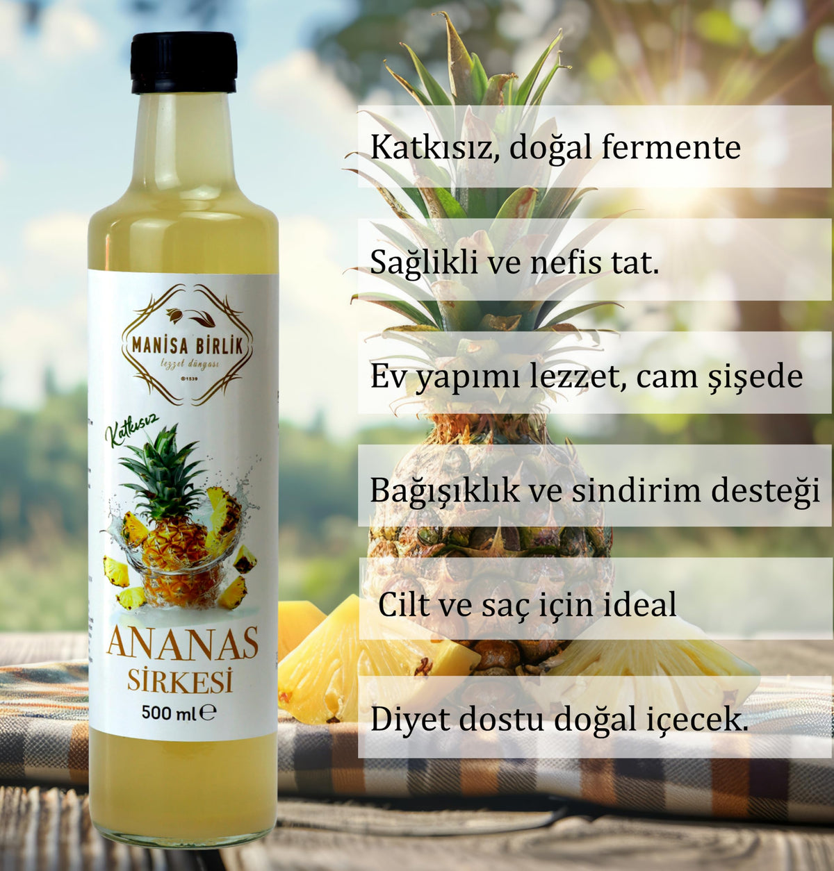 Manisa Birlik Ananas sirkesi