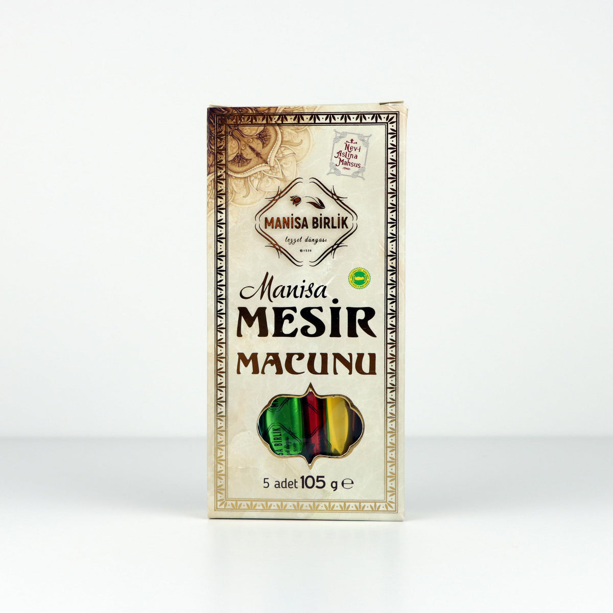 Mesir Macunu Glikozsuz 5li Çubuk Tek Paket 105 gr
