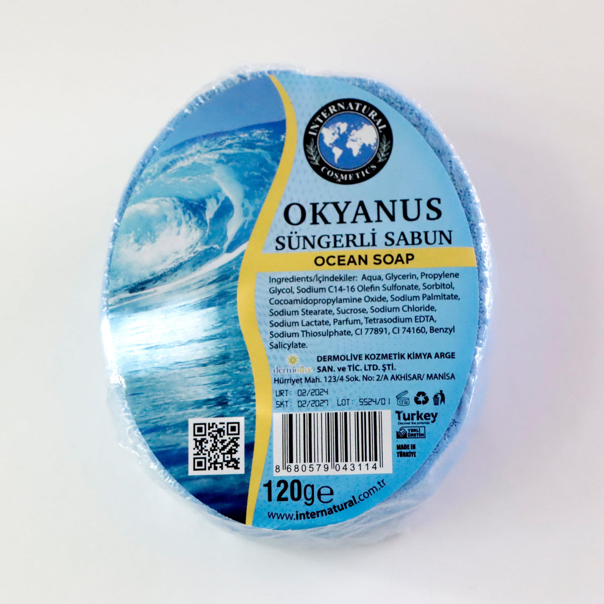 Manisa Birlik Süngerli Doğal Sabun 120 Gr