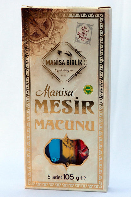 Mesir Macunu Glikozsuz 5li Çubuk Tek Paket 105 gr