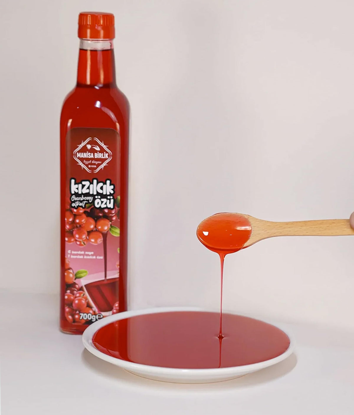 Manisa Birlik Doğal Kızılcık Özü 700 ml Konsantre