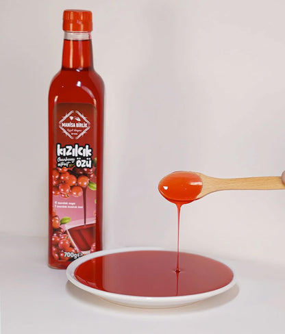 Manisa Birlik Doğal Kızılcık Özü 700 ml Konsantre
