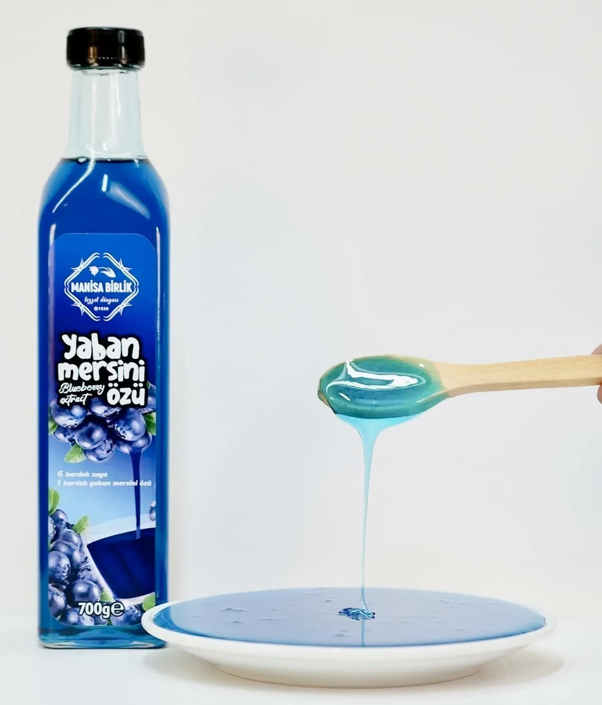 Manisa Birlik Doğal Yaban Mersini Özü 700 ml