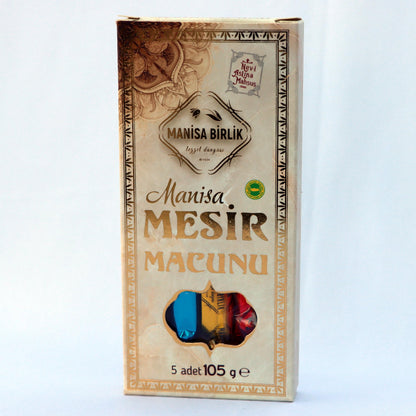 Mesir Macunu Glikozsuz 5li Çubuk Tek Paket 105 gr