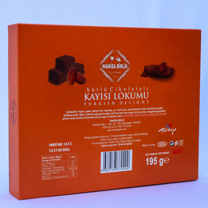 Çikolata Kaplı Kayısı Lokumu