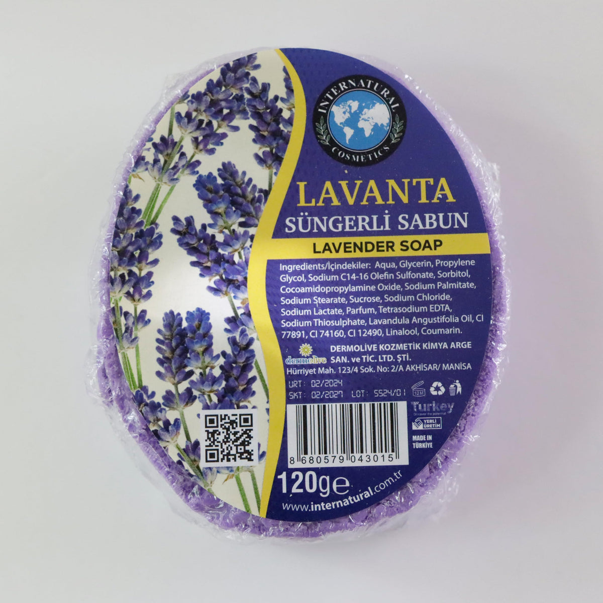 Manisa Birlik Süngerli Doğal Sabun 120 Gr