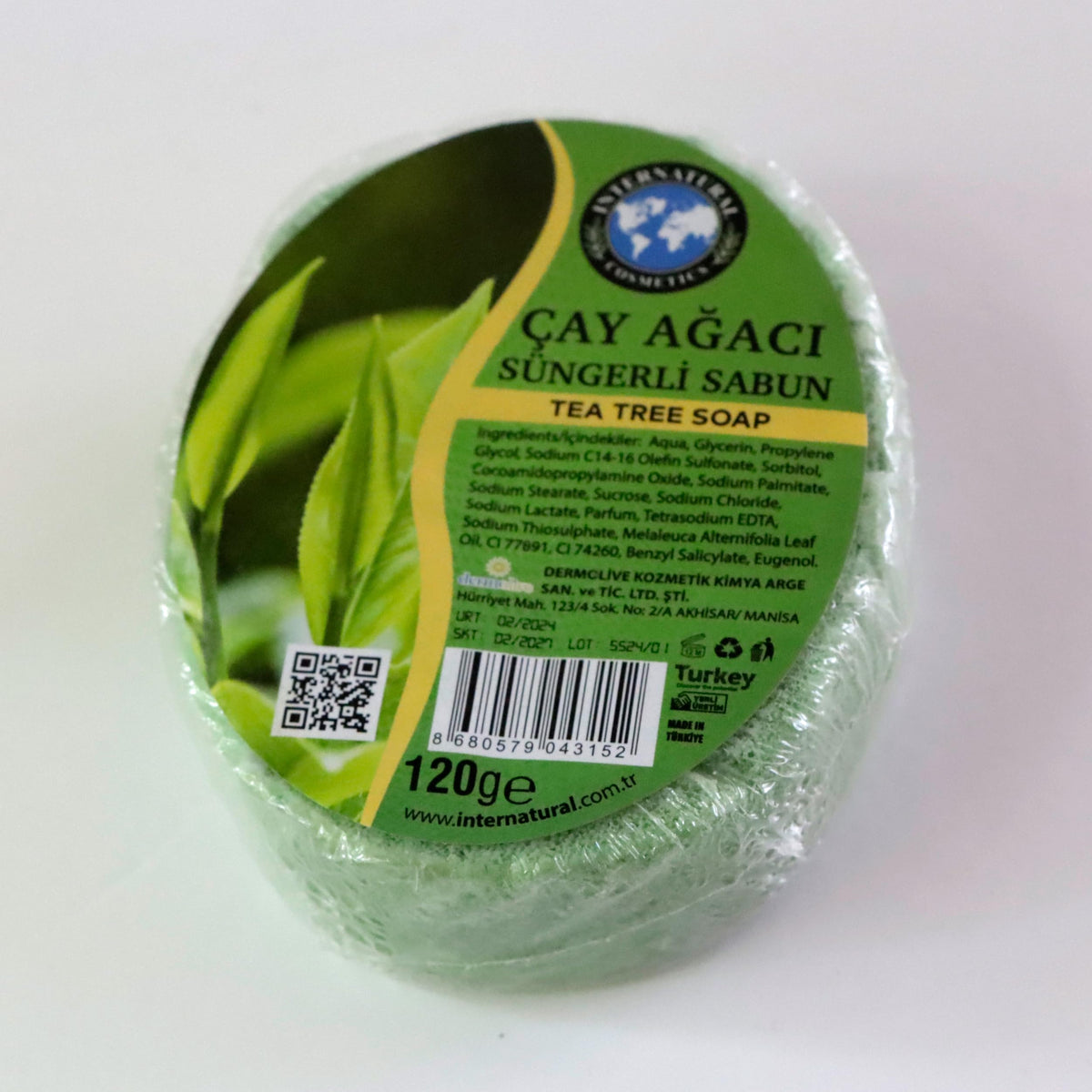Manisa Birlik Süngerli Doğal Sabun 120 Gr