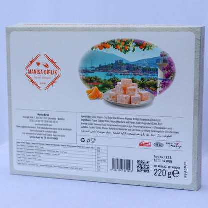 Bodrum Mandalina Lokumu 220 gr