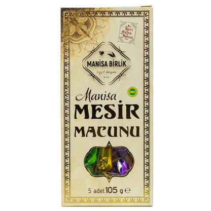 Mesir Macunu Glikozsuz 5li Çubuk Tek Paket 105 gr