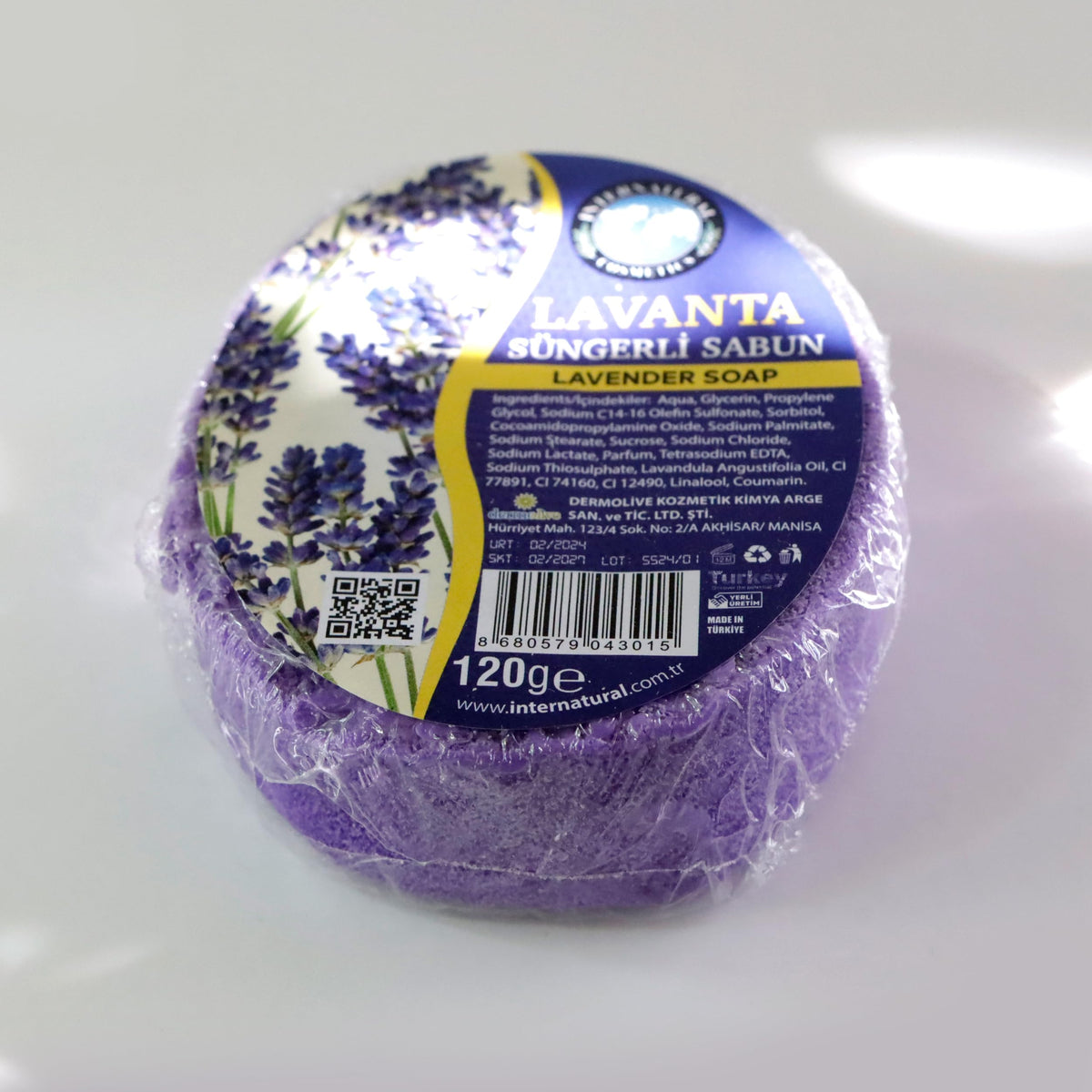 Manisa Birlik Süngerli Doğal Sabun 120 Gr