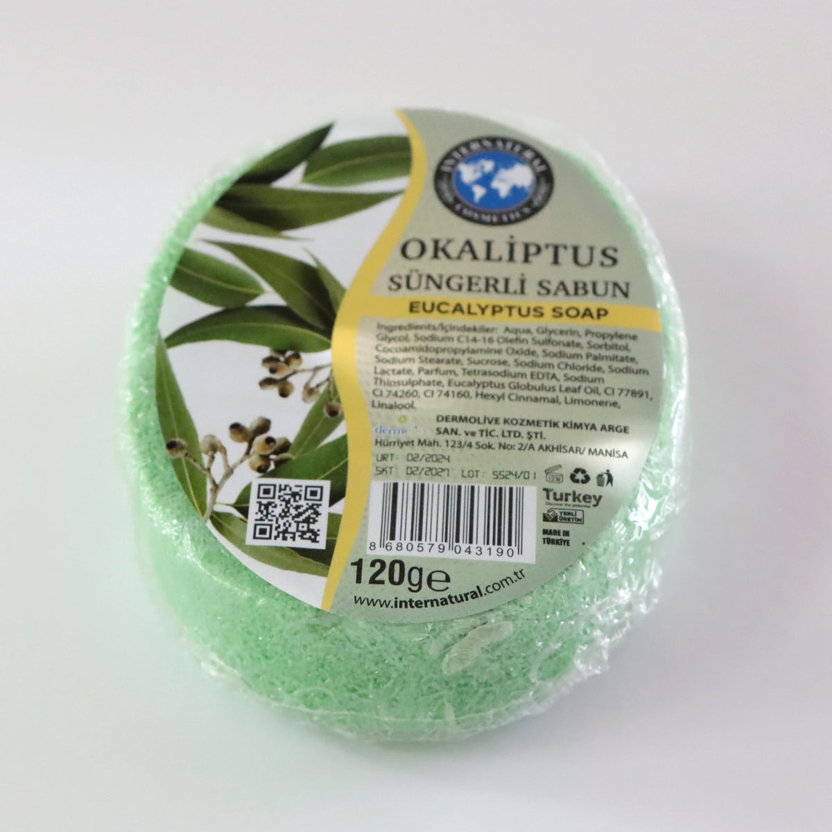 Manisa Birlik Süngerli Doğal Sabun 120 Gr