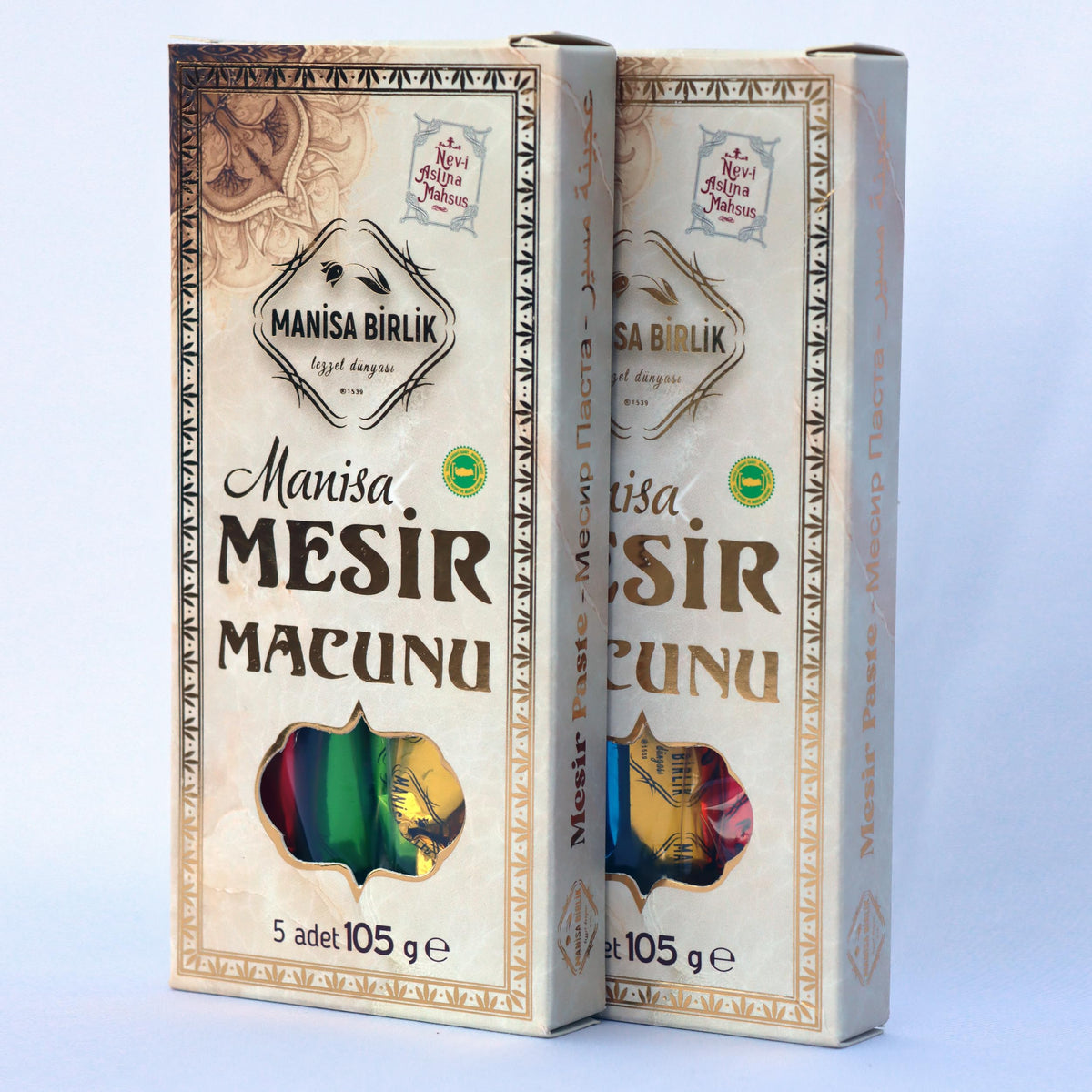 Mesir Macunu Glikozsuz 5li Çubuk Tek Paket 105 gr