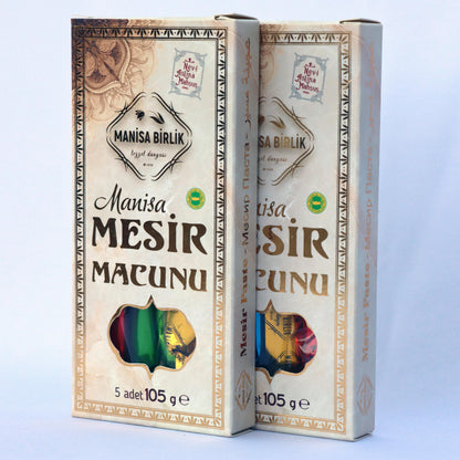 Mesir Macunu Glikozsuz 5li Çubuk Tek Paket 105 gr